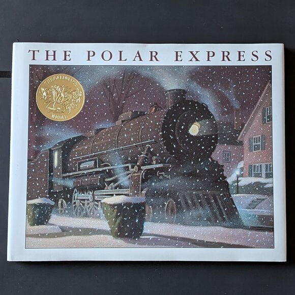 Holiday The Polar Express Hardcover Book Chris Van Allsburg Christmas